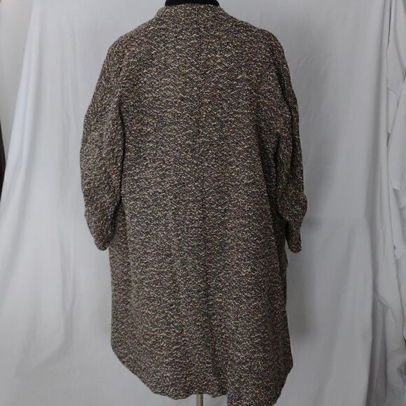 Vintage Reversible Woman's Wrap Around Wool Jacket - Picture 3 of 10